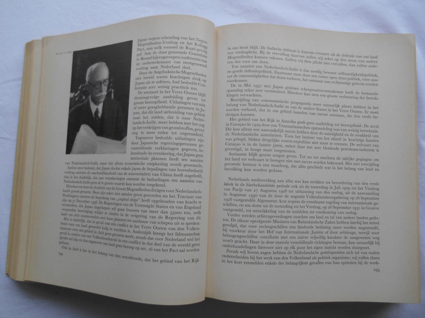 Bas, W.G. De - Officieel gedenkboek 1938