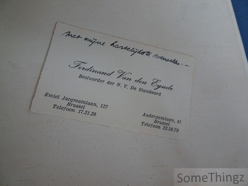 Coll. / Th. Van Tichelen, L. Coune, Maxime de Camp et al. (teksten) en Eugeen Hermans (ills.) - Het Vlaamsche Kerstboek. 1933.