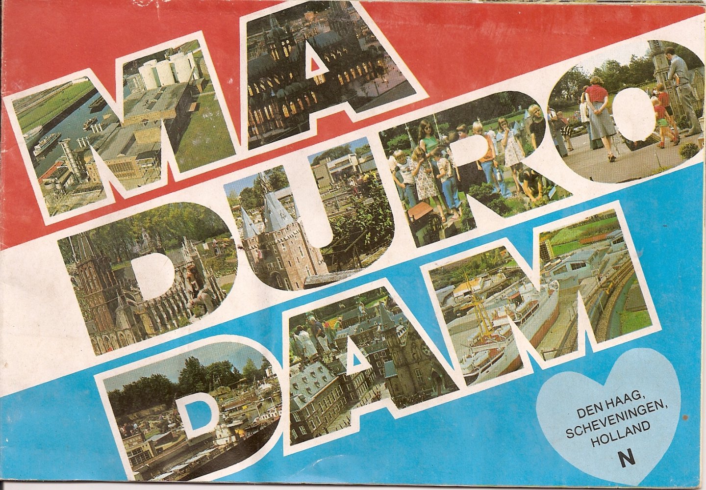 Redactie. - Kleurenfolder van Madurodam.