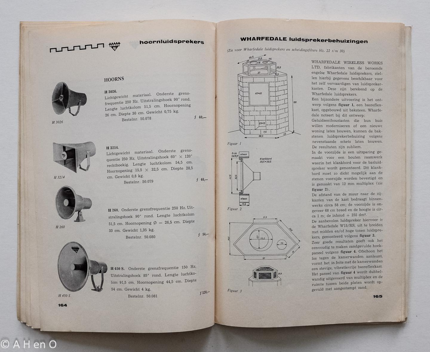  - AMROH catalogus 1966 - Elektronische en mechanische onderdelen - Deel 2