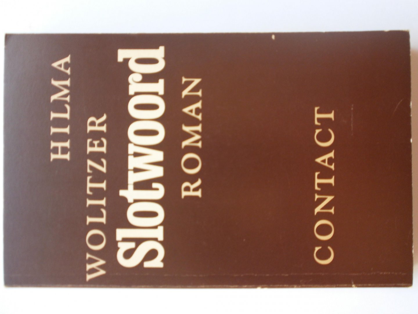 Wolitzer, Hilma - Slotwoord