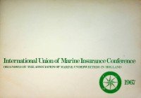 Association of Marine Underwriters - Brochure International Union of Marine Insurance Conference ss Rotterdam