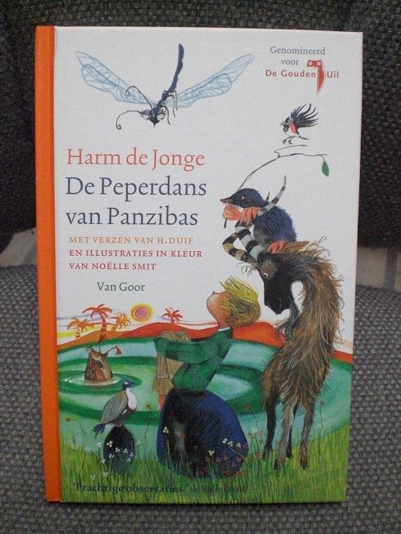 Jonge, Harm de Illustraties in kleur van Noelle Smit - De Peperdans van Panzibas / met verzen van H. Duif