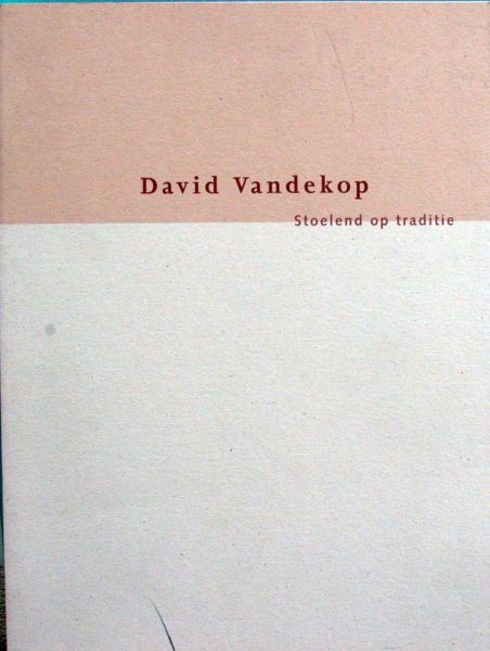 Hein van Haaren - David Vandekop,stoelend op traditie