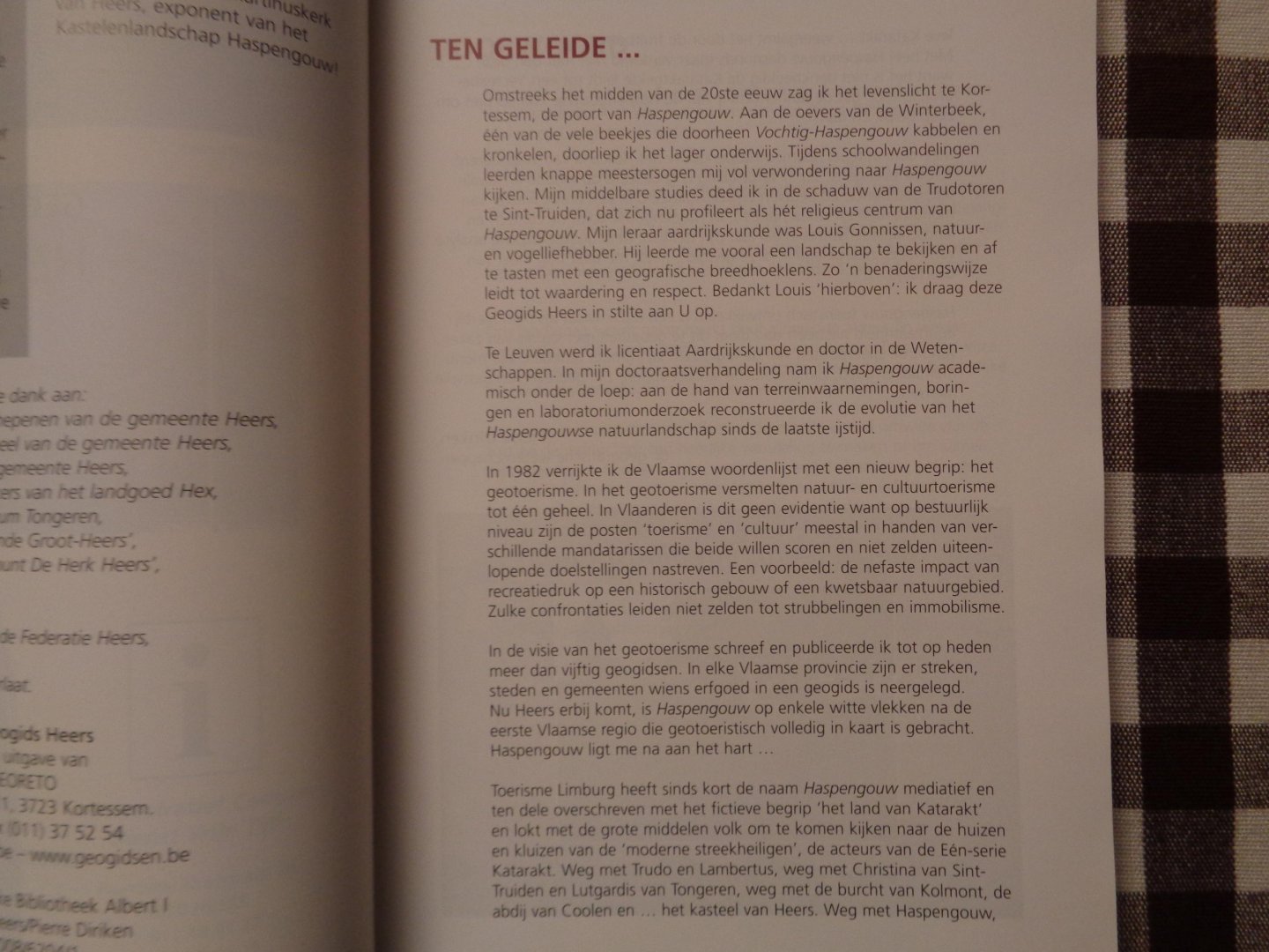 pierre diriken - geogids heers