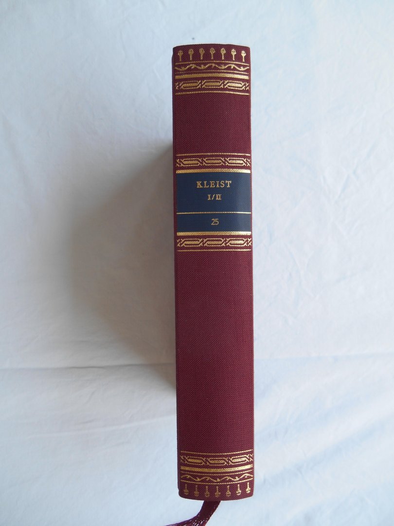 Kleist, Heinrich von - Werke in zwei Bänden, nur Erster Band.