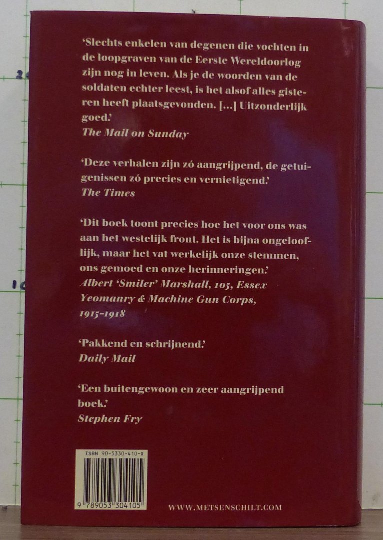 Arthur, Max - vergeten stemmen uit de Grote Oorlog