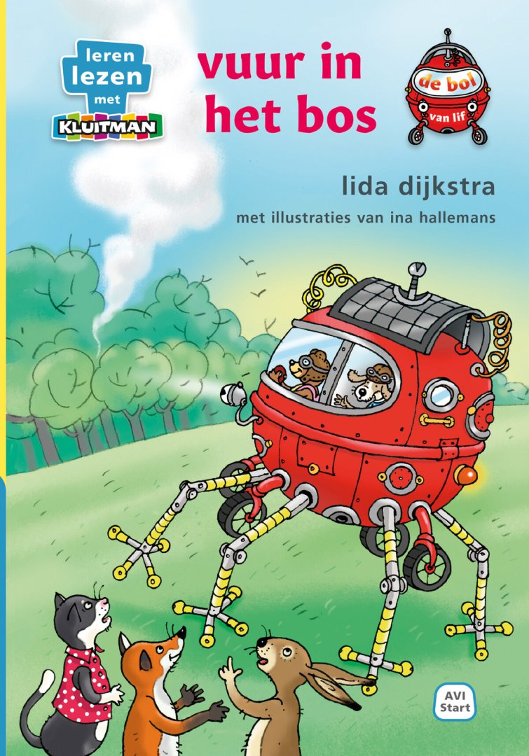 Lida Dijkstra - De bol van Lif - Vuur in het bos