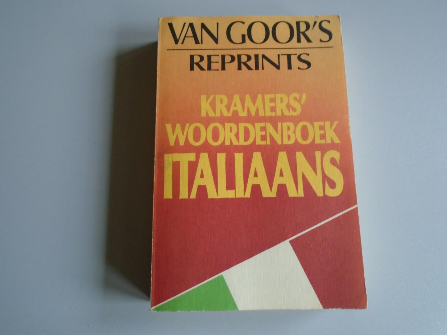 Lindt, H.J. (red.) - Kramers' Woordenboek Italiaans-Nederlands / Nederlands-Italiaans
