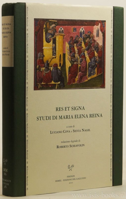 REINA, MARIA ELENA, COVA, L. , NAGEL, S. , (ed.) - Res et signa. Studi di Maria Elena Reina.