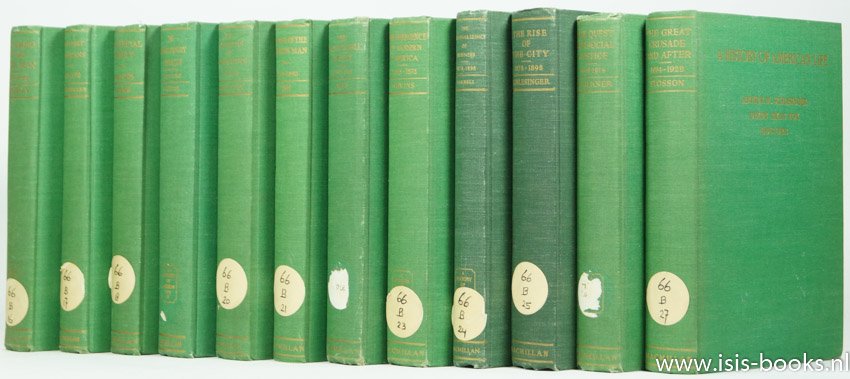 PRIESTLEY, H.I. - A history of American life. Complete in 12 volumes.