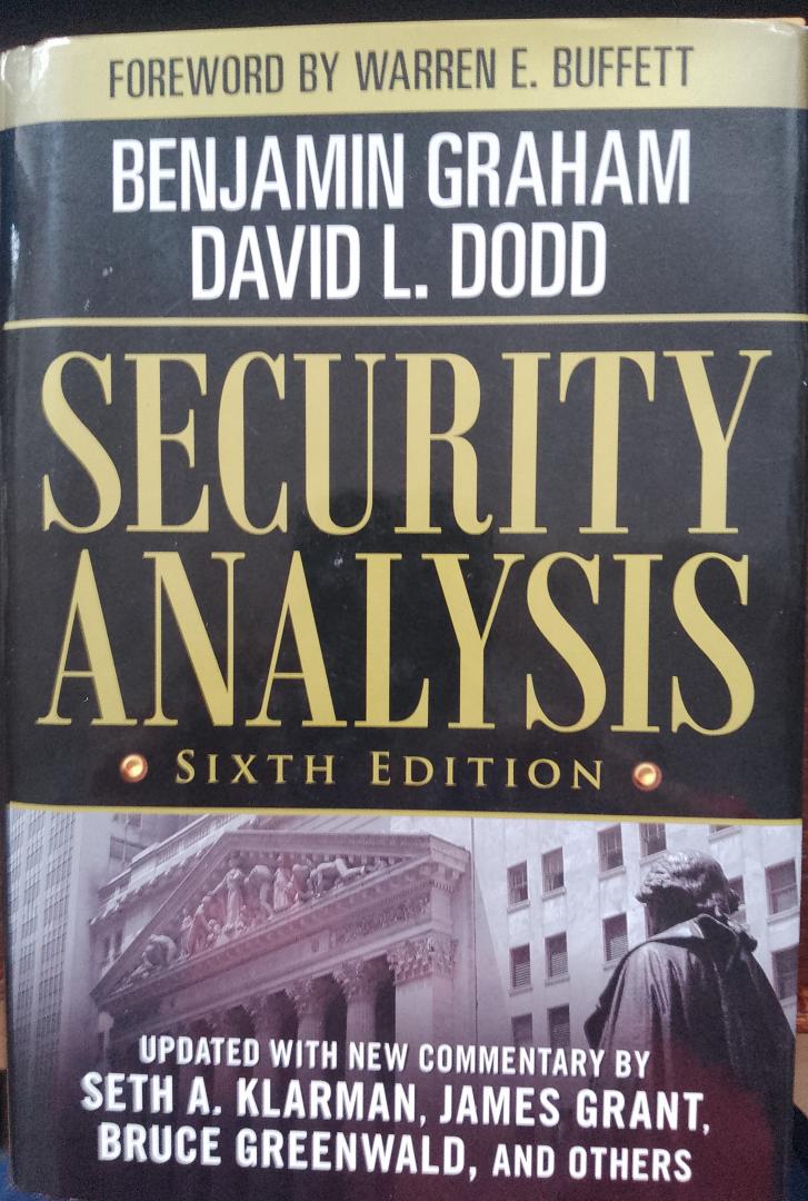 Bejamin Graham David L.Dodd - Security Analysis Sixth Edition