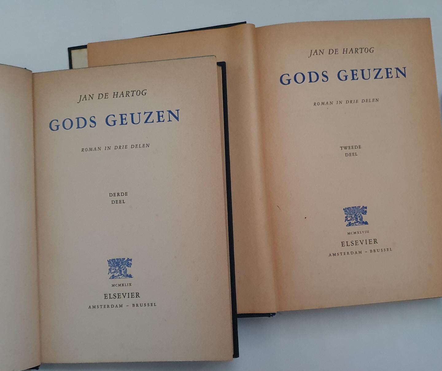 Hartog, Jan de - Gods Geuzen - Roman in drie delen