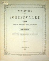 Departement van Waterstaat, handel en nijverheid - Statistiek der Scheepvaart 1880 (Wilde Vaart)