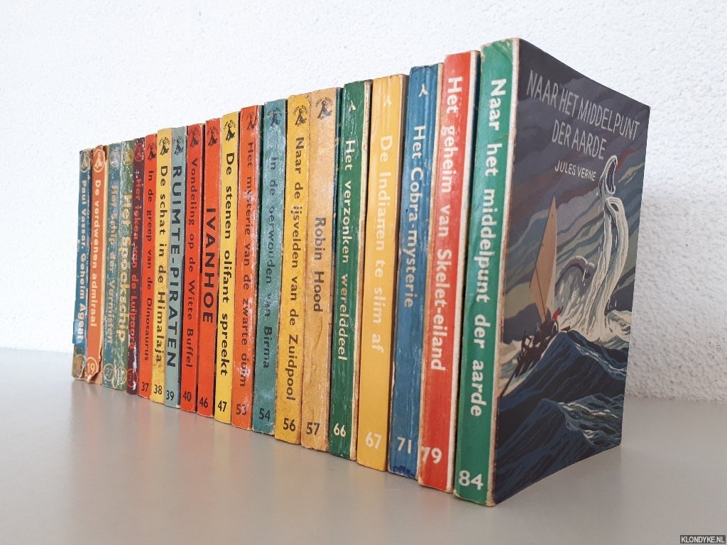 Vassar, Paul & Jules Verne- en anderen - 20x Junior-Jongensboeken-Serie