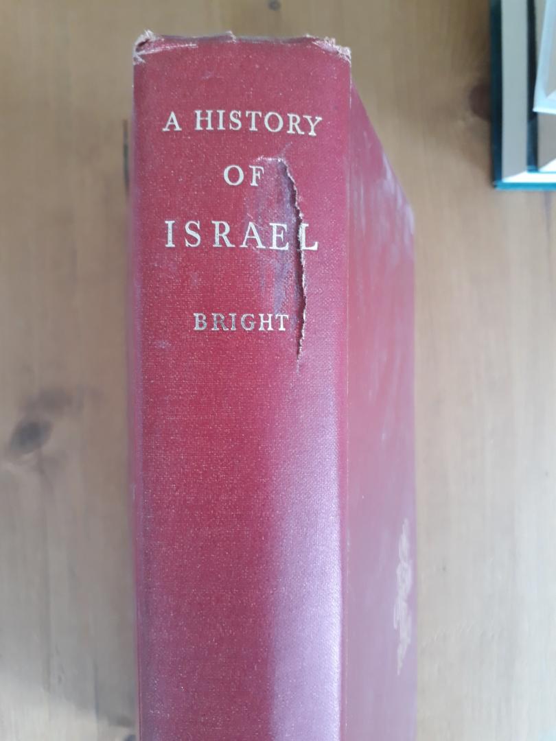 Bright, John - A history of Israel