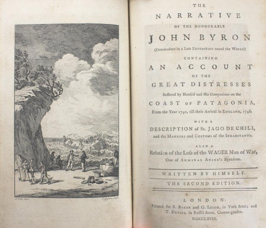 Byron, John - A Voyage Round the World, in his Majesty's Ship The Dolphin + The Narrative of the Honourable John Byron