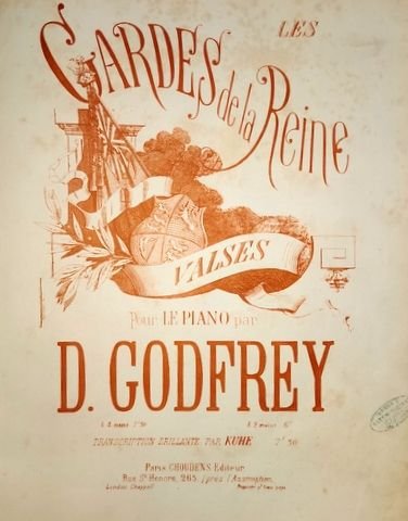 Godfrey, Daniel: - Les Gardes de la Reine, Valses pour le piano