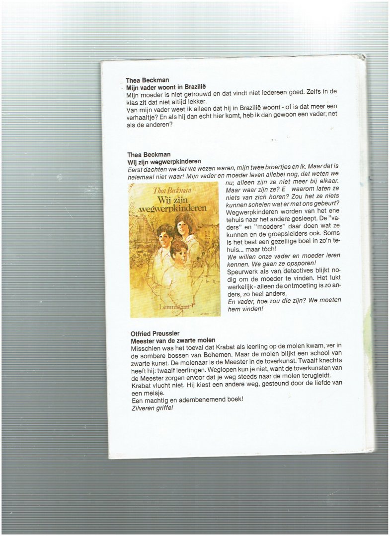 Beckman, Thea - Mijn vader woont in Brazilie