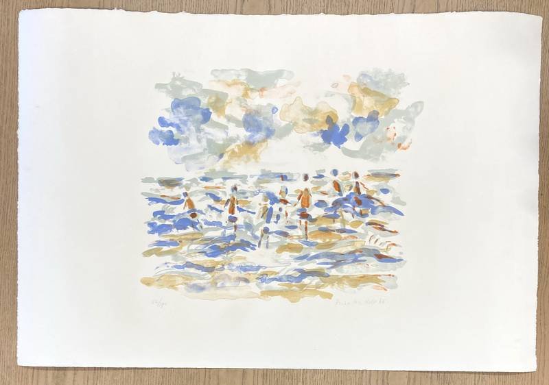 HOLT, FRISO TEN [1921 - 1997]. - Badende mensen