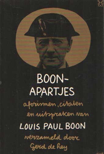 Boon, Louis Paul - Boon-apartjes : aforismen, citaten en uitspraken van Louis Paul Boon verzameld door Gerd de Ley