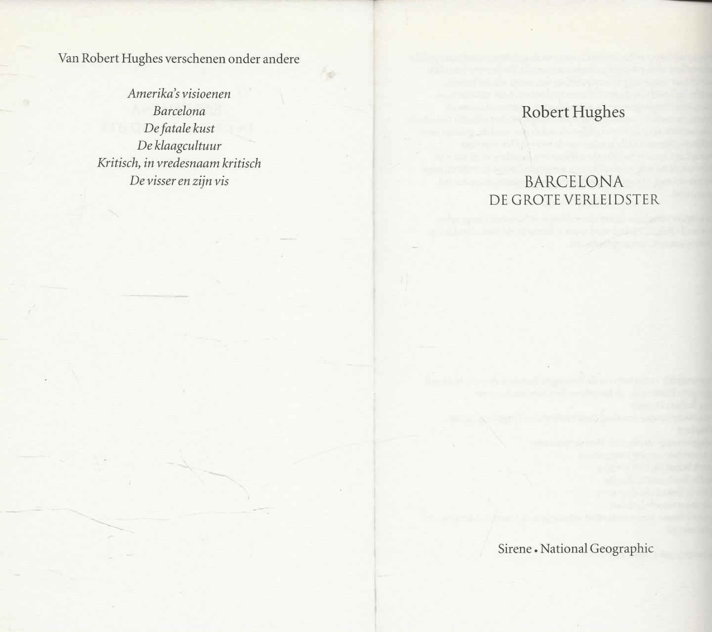 Robert Hughes - Barcelona - de grote verleidster