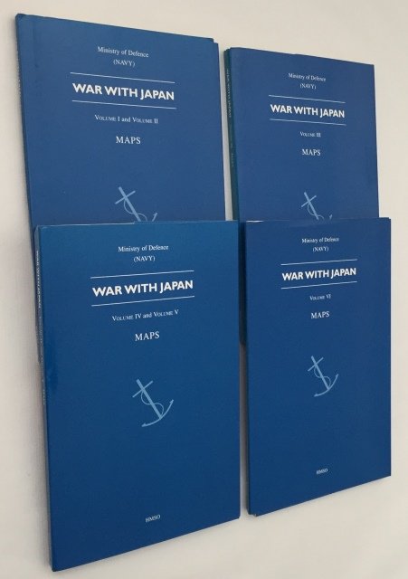 Ministry of Defence (Navy) - - War with Japan. Volume I-VI. Maps