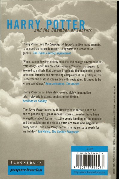 Rowling, J.K. - Harry Potter and the chamber of secrets