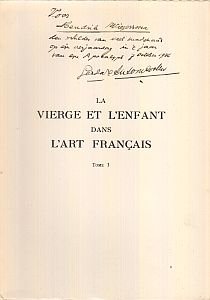 (COOLEN, Antoon). VLOBERG, Maurice - La Vierge et l'Enfant dans l'art français. (Met opdracht van Coolen aan Hendrik Wiegersma).