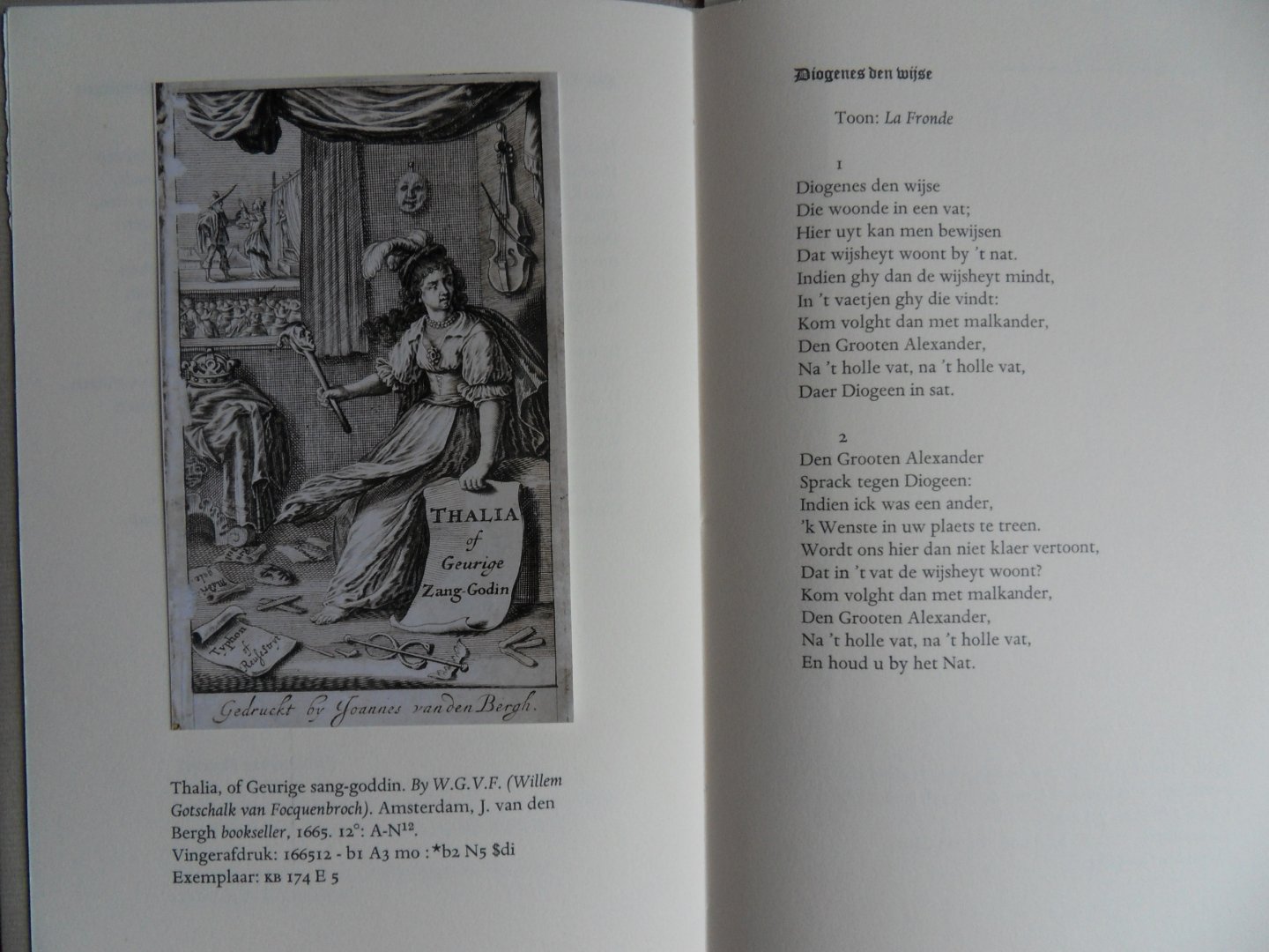 Bos, Jan (inleiding). - `t Is vreugd in folio. - Liederen in `t vroede, in `t zotte en in `t amoureuze bij de afronding van de Short-Title Catalogue, Netherlands. [ Beperkte oplage van 150 ex. ].