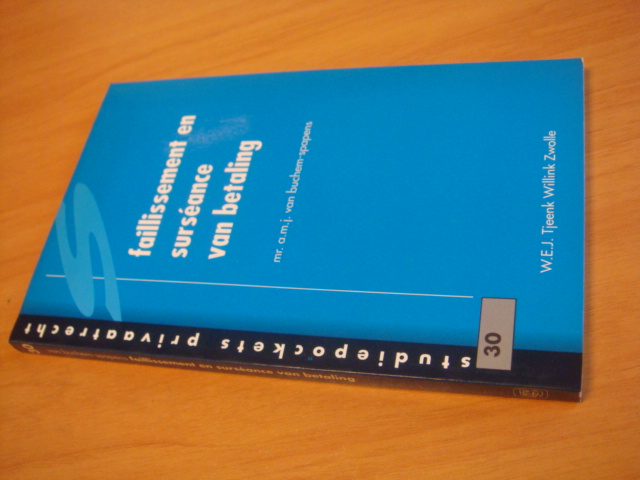 Buchem-Spapens, A.M.J - Faillissement en surceance van betaling