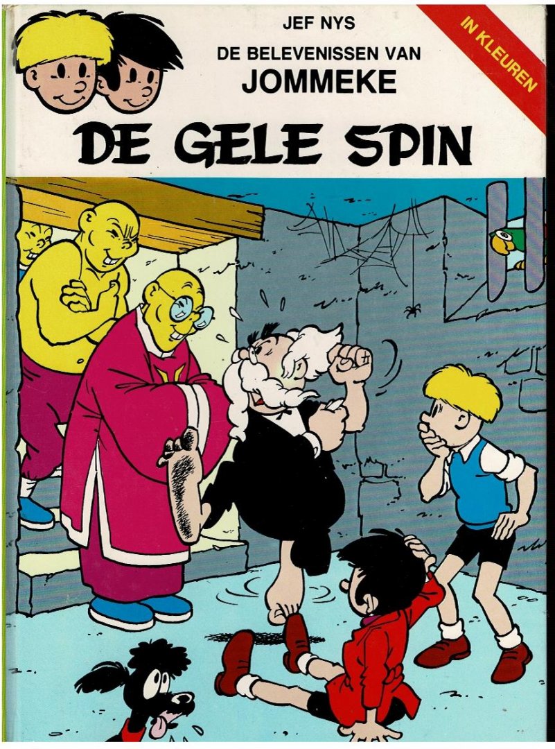 Nys,Jef - Jommeke de gele spin