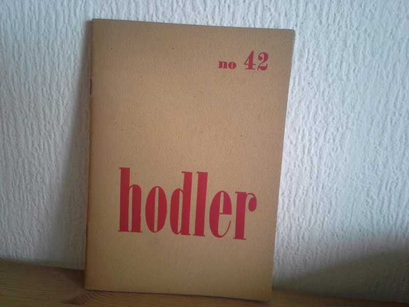  - Hodler no.42 FERDINAND HODLER STEDELIJK MUSEUM AMSTERDAM 1948