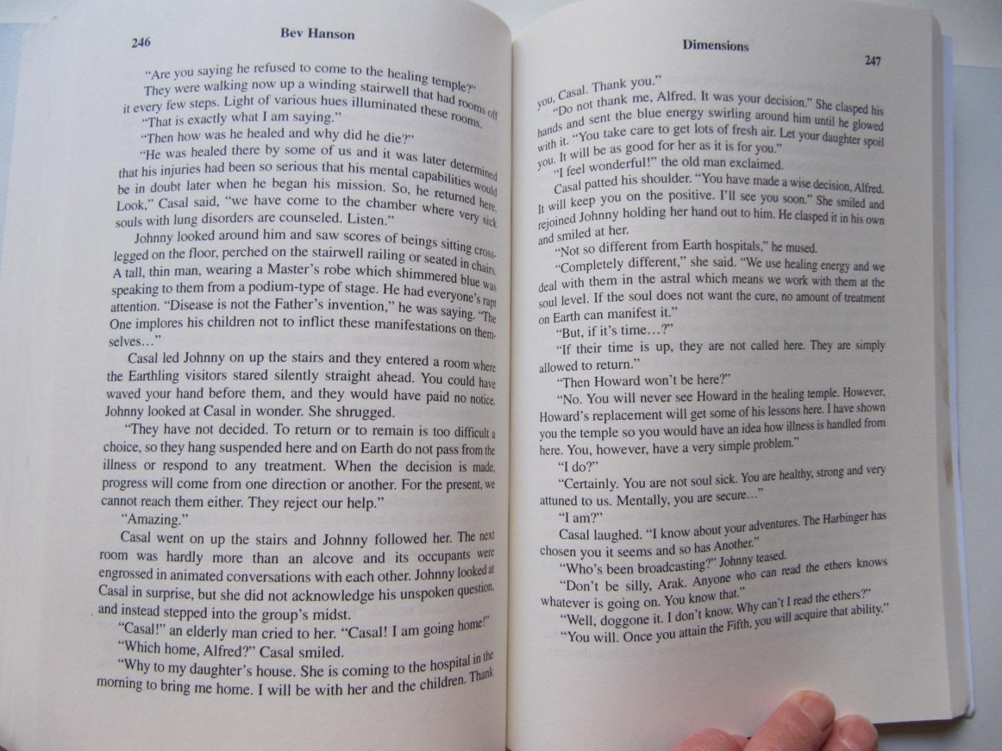 Ben Hanson - Dimensions - a spiritual adventure of epic proportions