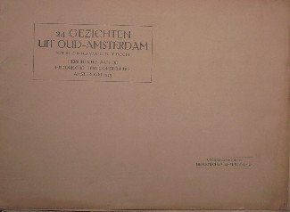 HOOFT, C.G. 'T, - 24 gezichten uit Oud-Amsterdam.