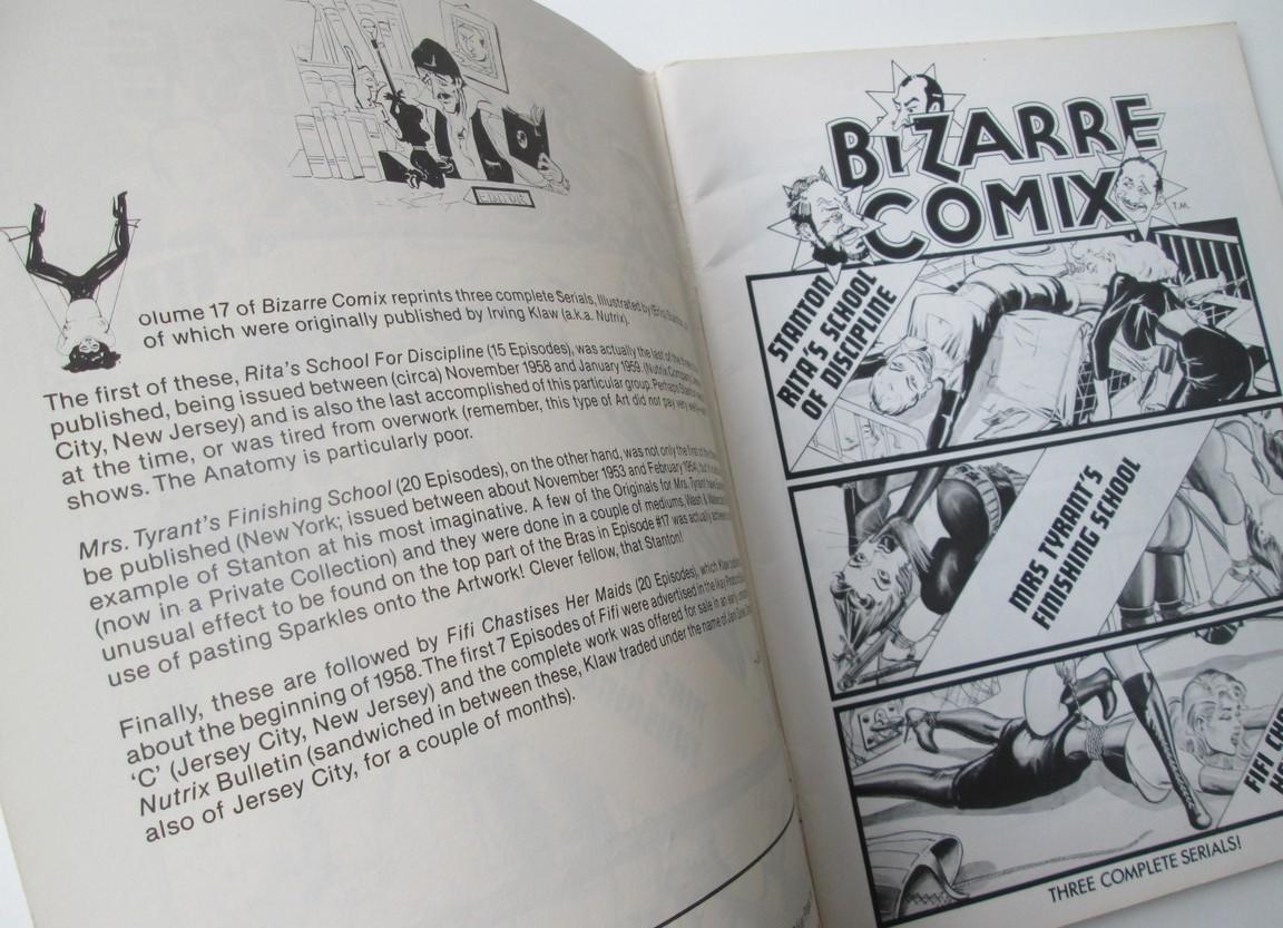 J.B.R. [red.] - Bizarre Comix Volume 17: [For sale to Adults Only]: Three complete serials! [Eric Stanton]