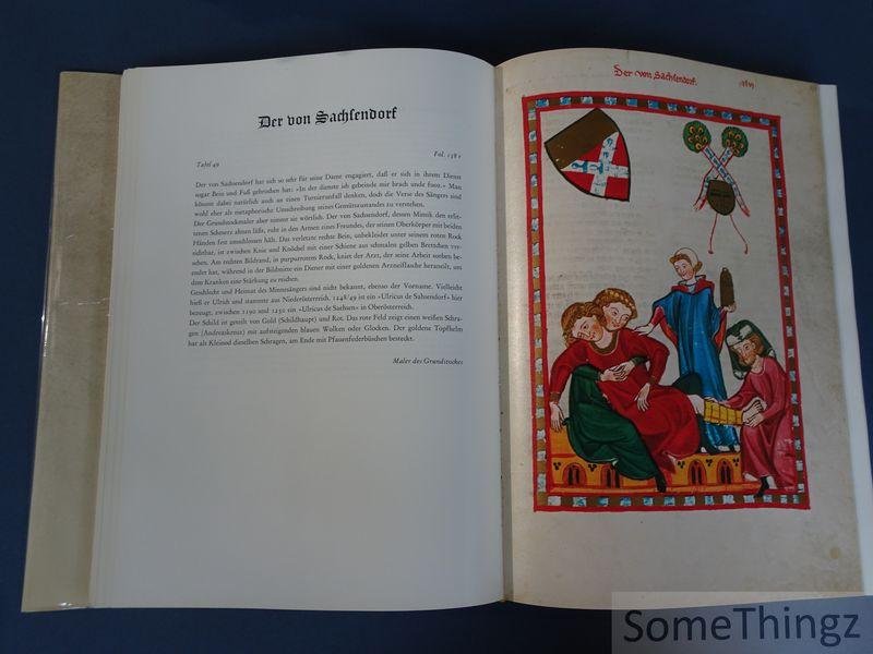 Walther, Ingo F. (Hrsg.) - Sämtliche Miniaturen der Manesse-Liederhandschrift.