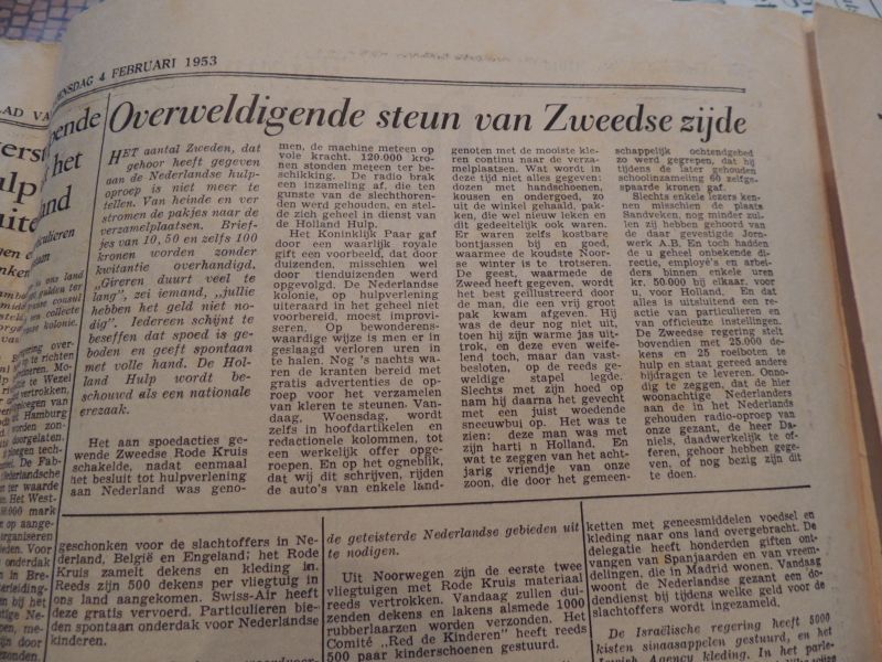  - Nieuwe Amsterdamsche Courant - Algemeen Handelsblad.  4 Februar 1953