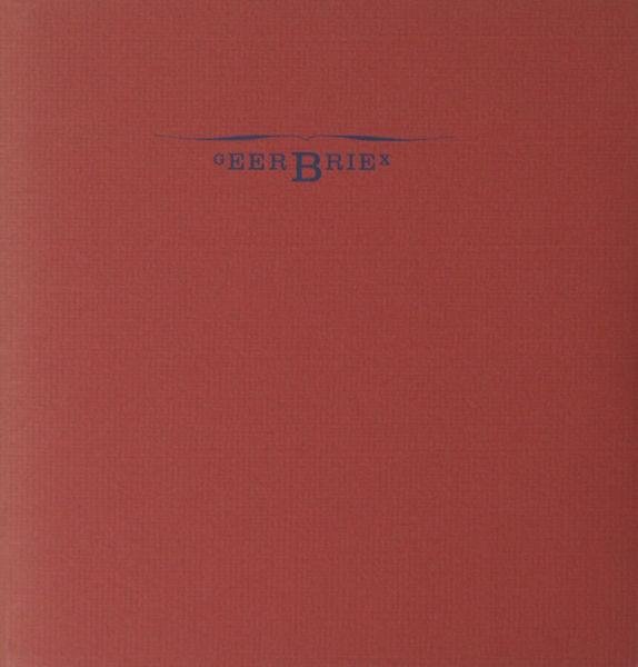 Wessels, Dick. - Geerbriex.