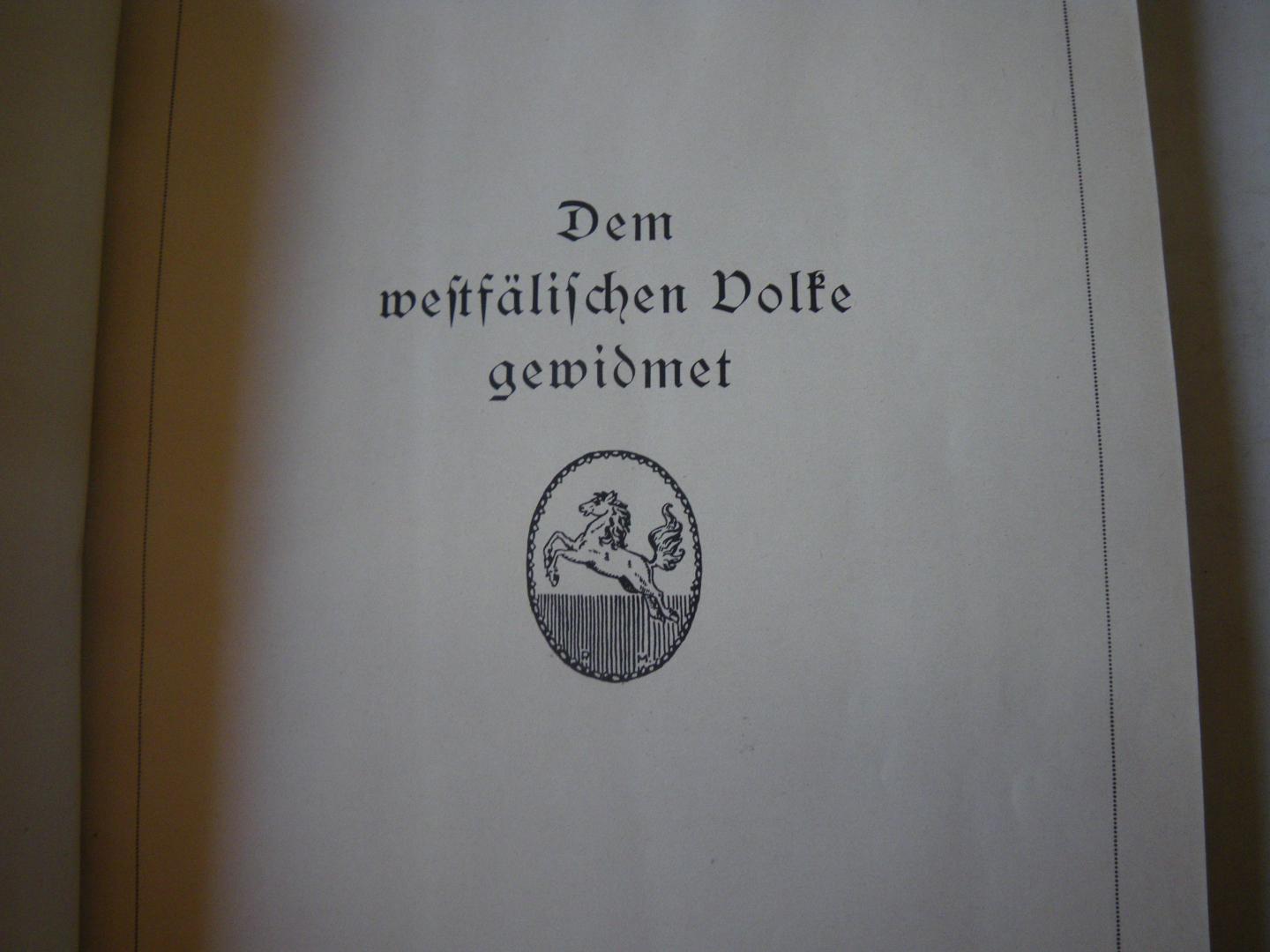 Fritz Mielert (met Ex Libris Raf Dusauchoit S. Etola) - Das schöne Westfalen, Band III