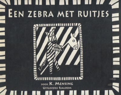 K. Mensing - Een zebra met ruitjes