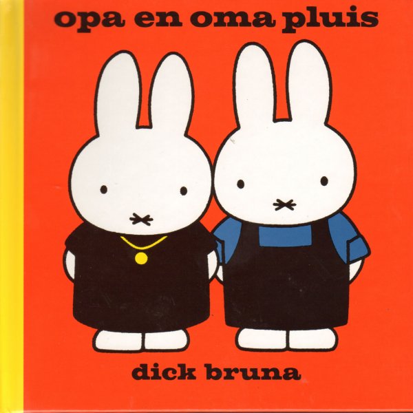 Bruna, Dick - Opa en Oma Pluis, hardcover prentenboek, gave staat