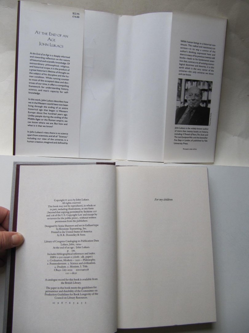 Lukacs, John - At the End of an Age