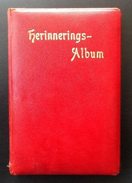anoniem - Herinnerings-Album  ( van W. ten Have   voor: A.M. Radier )