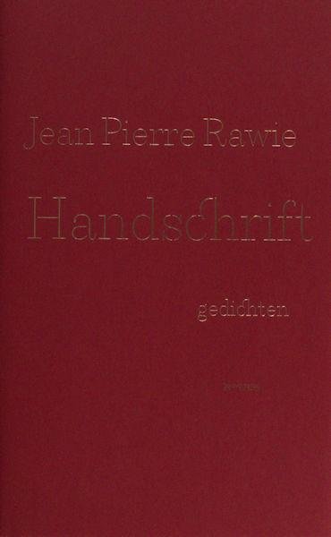 Rawie, Jean Pierre. - Handschrift.