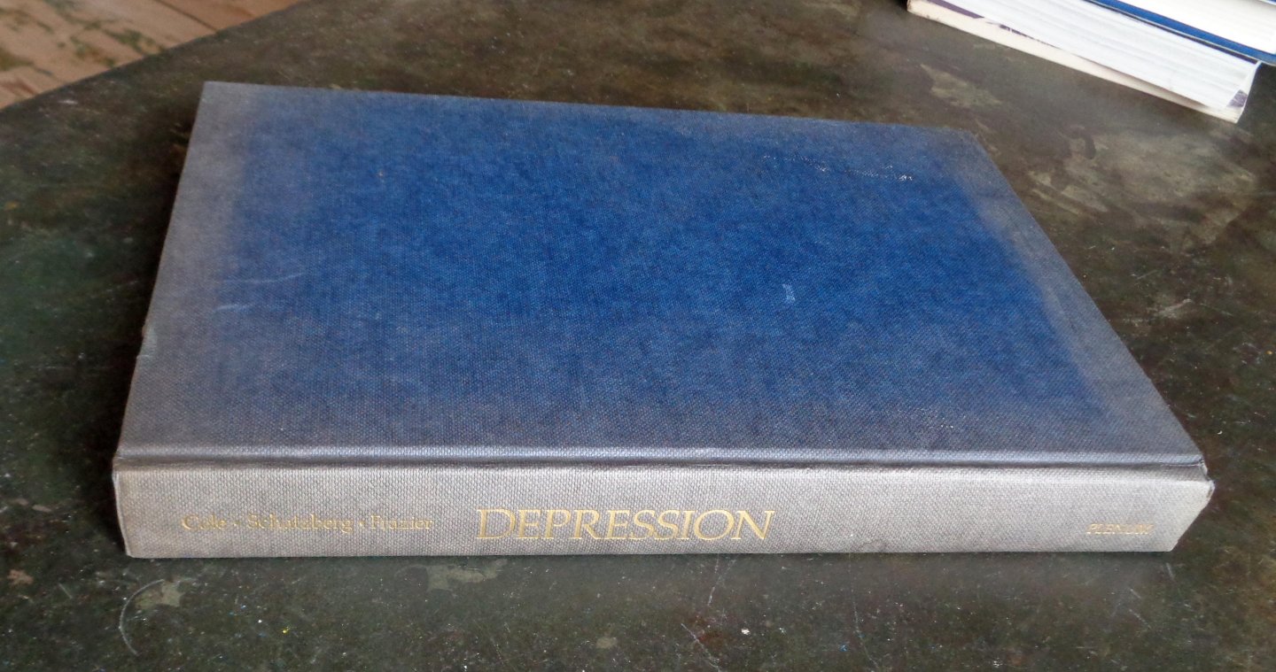 COLE, JONATHAN O.; SCHALTZBERG, ALAN F.; FRAZIER, SHERVERT H. - Depression: Biology, Psychodynamics, and Treatment.