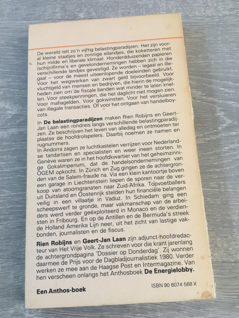 Robyns - Belasting paradijzen