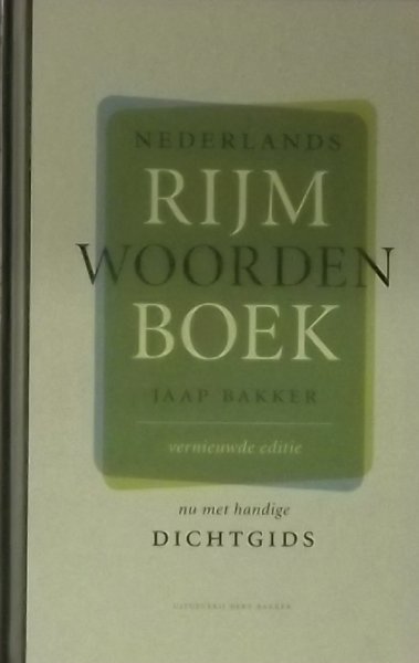 Bakker, J. - Nederlands rijmwoordenboek