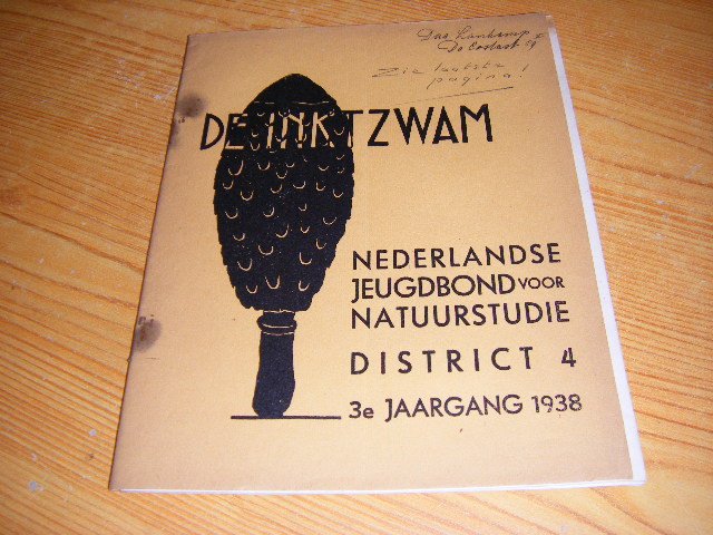 Waert, Ko van (red.) - De Inktzwam, Juni 1938, nr. 6, 3e jaargang