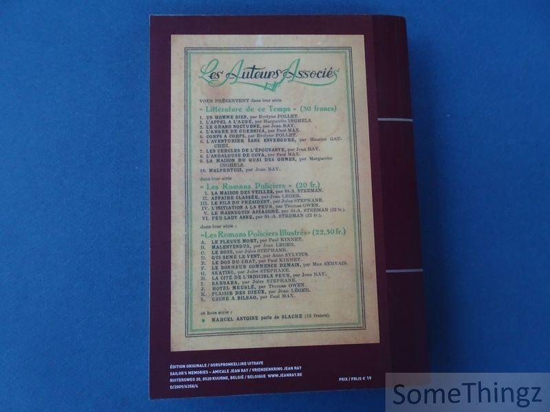 Jean Ray - John Flanders / Huftier, Arnaud et Verbrugghen, André [edit.] - La cité de l'indicible peur. [n° 34 de 200 exemplaires.]